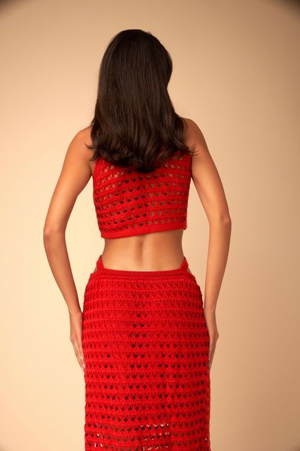 SAVANNAH DRESS - RED