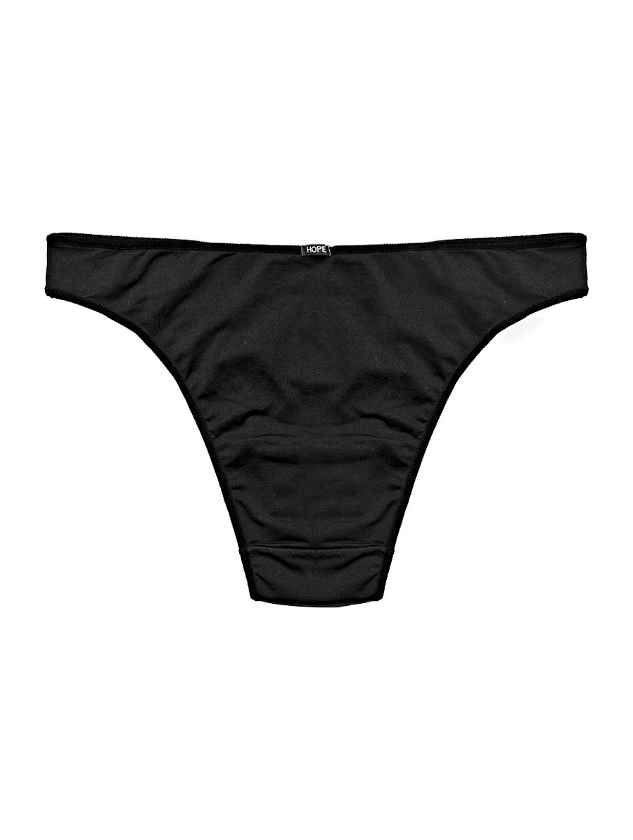 Brazilian microfiber bikini briefs