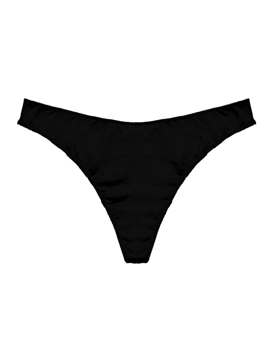 Microfiber thong underwear